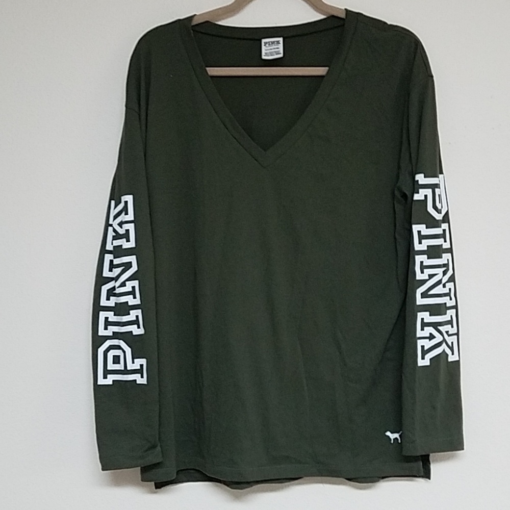 Long sleeve Pink tee